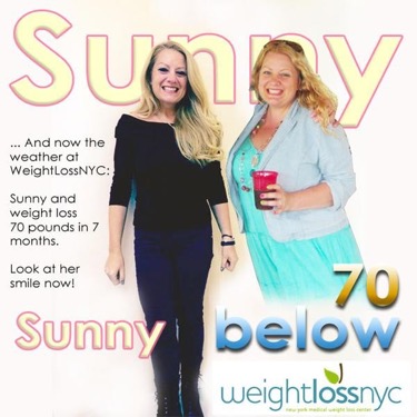 She lost 70 pounds in 7 months